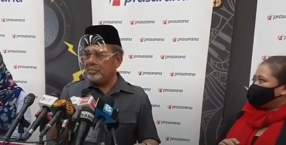 Tajuddin press conference video